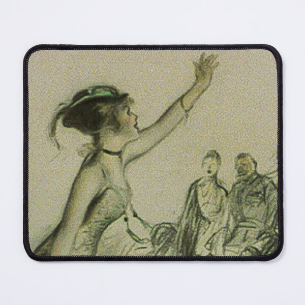 Item preview, Paris Drawing 1895 designed and sold by lobodelnoir.