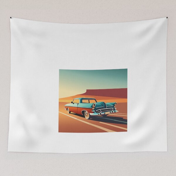 Item preview, Car / vintage car / sunset designed and sold by C-Images.