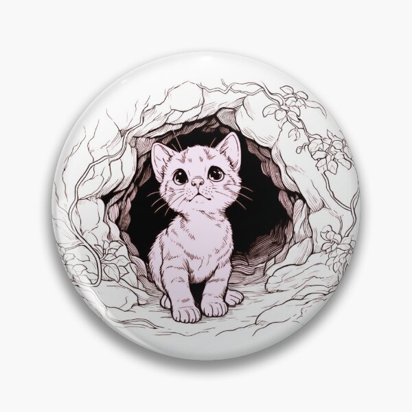 Item preview, Kitten in a Cave designed and sold by Cosima88.