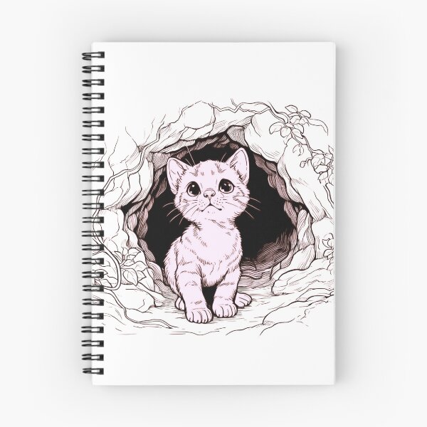 Item preview, Kitten in a Cave designed and sold by Cosima88.