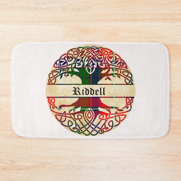Item preview, Riddell Tree of Life Clan Scottish Surname tartan designed and sold by BagTown Clans.