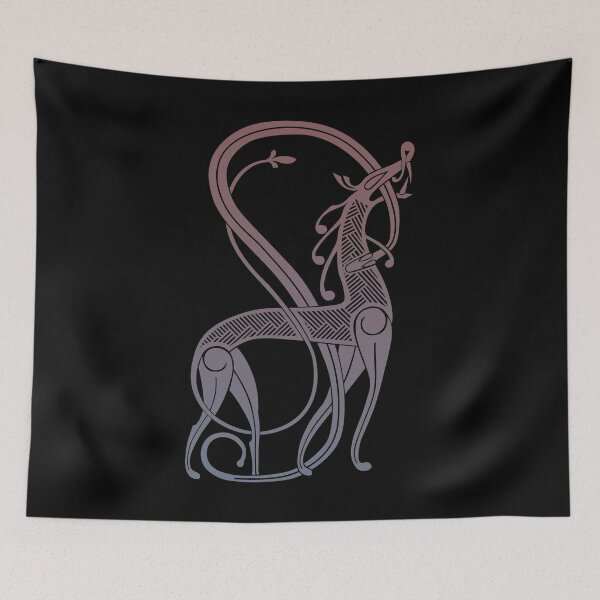 Item preview, Old Norse Lion and Serpent Urnes designed and sold by Beltschazar.