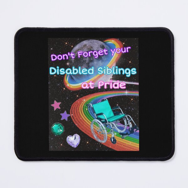Item preview, Disabled Queer Pride designed and sold by LunarDragoon.