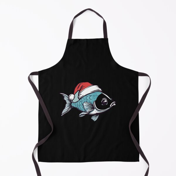 Item preview, Cute Santa Fish designed and sold by DavidPrintCraft.
