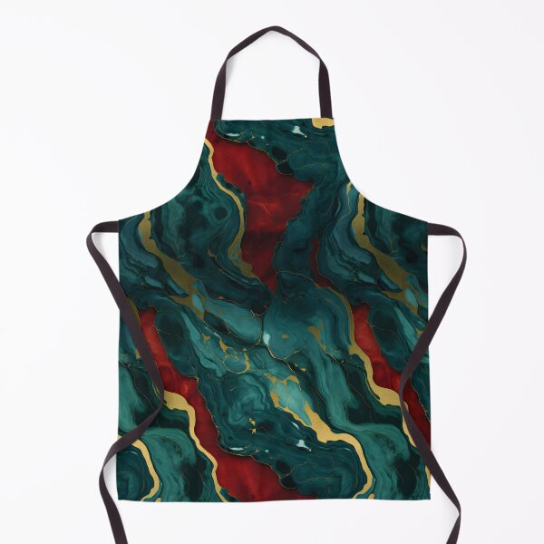 Item preview, Blue, Red and Gold Seamless Repeating Marble Pattern designed and sold by PeteRascal.