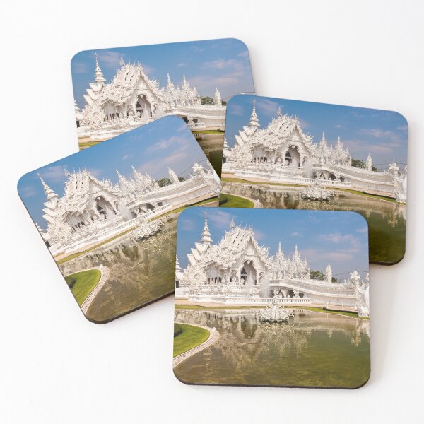 Item preview, Wat Rong Khun White Temple Thailand designed and sold by AJEvans.