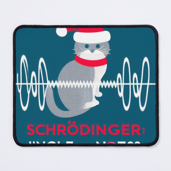 Item preview, Quantum Caroling Dynamics Schrdinger's Cat in a Festive Dilemma designed and sold by Wonderall.