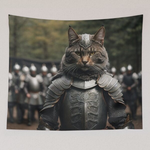 Item preview, Sir Puss the Brave - 2 designed and sold by nyathiwa.
