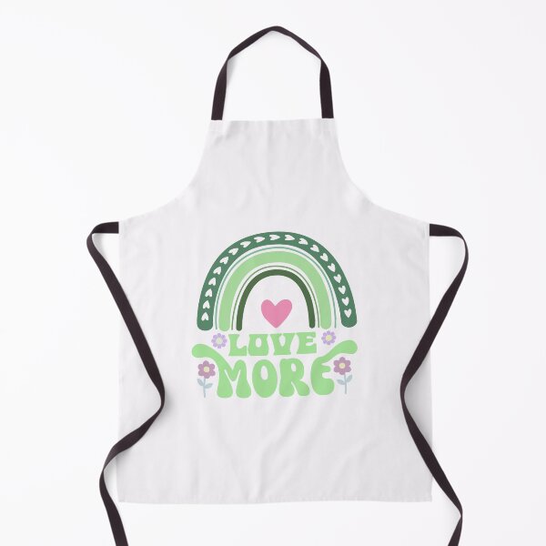 Item preview, Love More in soft colors flowers, hearts and rainbow designed and sold by coloryourwings.