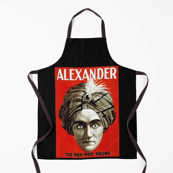 Item preview, Alexander, The Man Who Knows 1920 Magician designed and sold by RocketshipRetro.