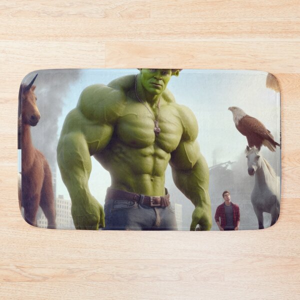 Aperçu de l'œuvre Shrek reflechie à la vie après la guerre créée et vendue par atikus.
