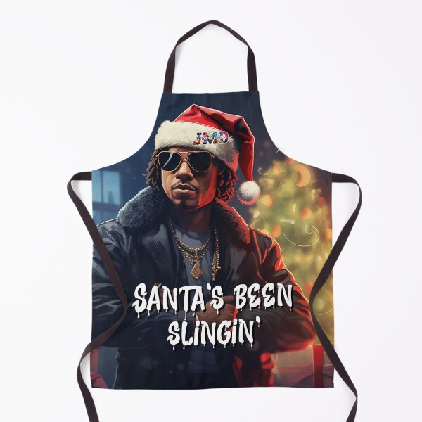 Item preview, Gangster Christmas "Santa's Been Slingin'" 3 of 8 designed and sold by Jenson Major.