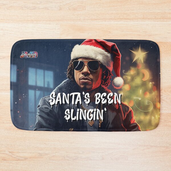 Item preview, Gangster Christmas "Santa's Been Slingin'" 3 of 8 designed and sold by Jenson Major.