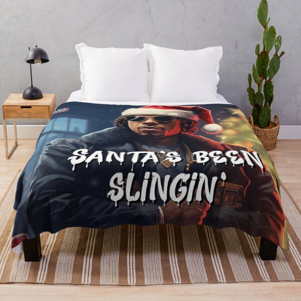 Item preview, Gangster Christmas "Santa's Been Slingin'" 3 of 8 designed and sold by Jenson Major.