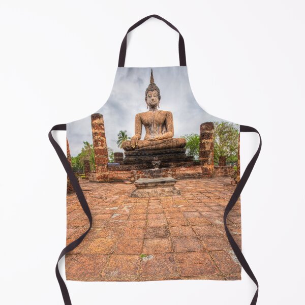 Item preview, Buddha Statue Wat Mahathat Ayutthaya Thailand designed and sold by AJEvans.