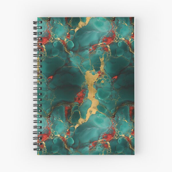 Item preview, Blue, Red and Gold Seamless Repeating Marble Pattern designed and sold by PeteRascal.