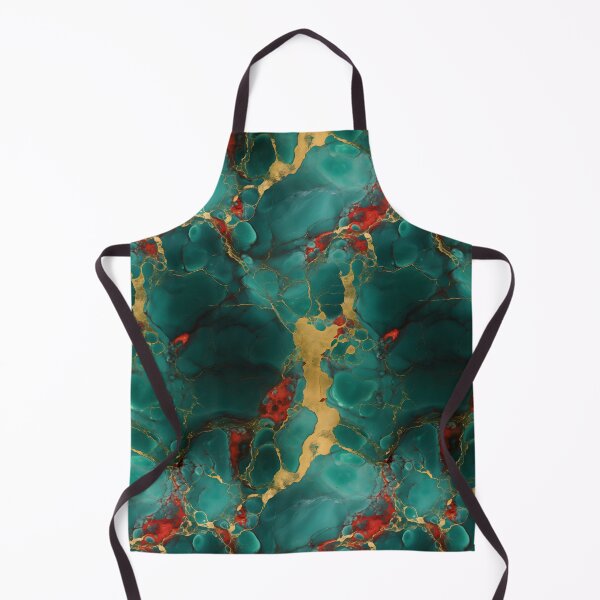 Item preview, Blue, Red and Gold Seamless Repeating Marble Pattern designed and sold by PeteRascal.