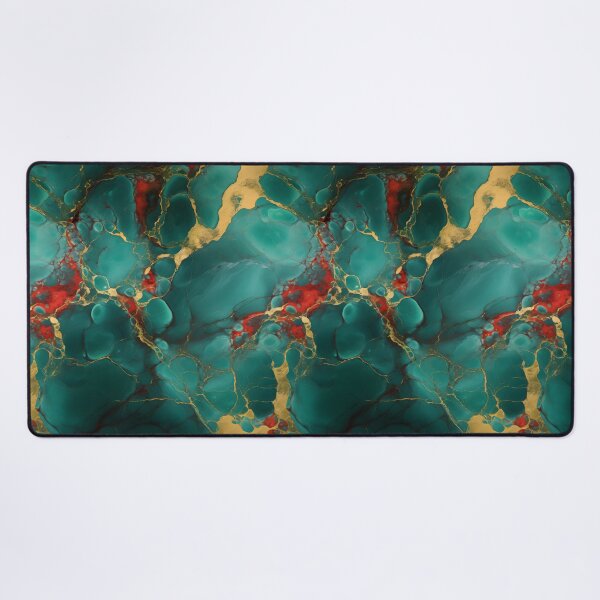 Item preview, Blue, Red and Gold Seamless Repeating Marble Pattern designed and sold by PeteRascal.