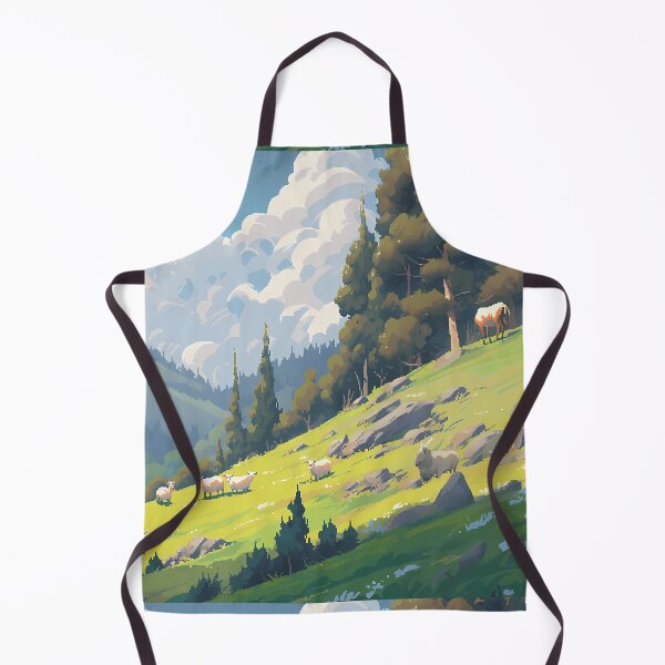 Item preview, Anime pixel art of Sheep field 3- Easy going designed and sold by octoboobs.