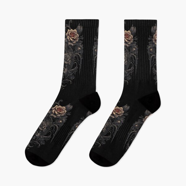 Item preview, Goth style skull designed and sold by TraceDessiner.