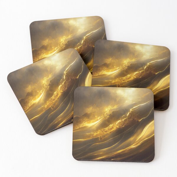 Item preview, Golden waves designed and sold by occorocks.