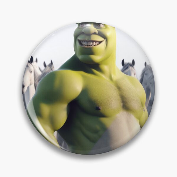 Item preview, Shrek happy with horses designed and sold by atikus.