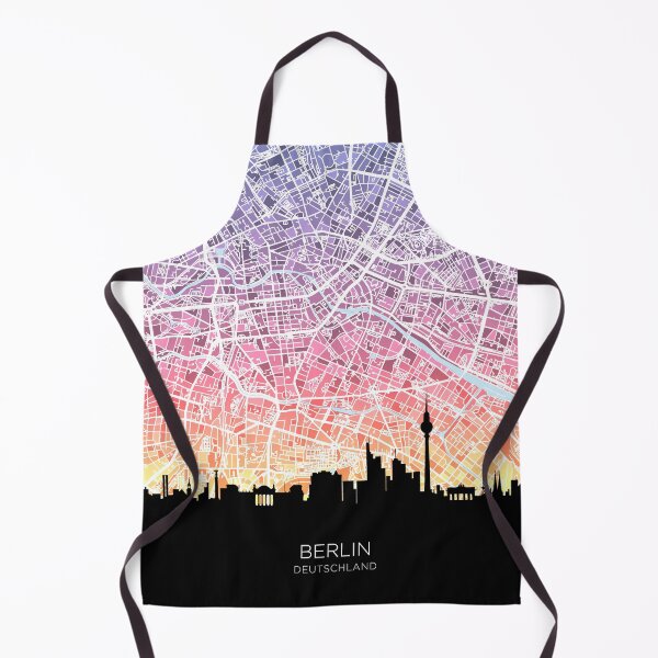 Item preview, Berlin Skyline Map designed and sold by ArtPrints.