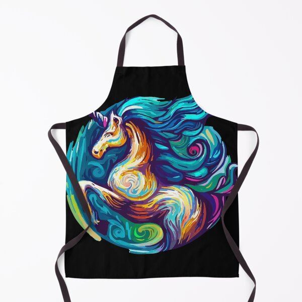 Item preview, Brushstrokes of Fantasy: A Captivating Style Unicorn designed and sold by Colorful Dreams.