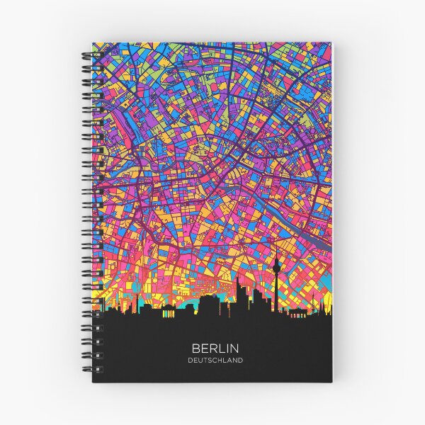 Item preview, Berlin Skyline Map designed and sold by ArtPrints.