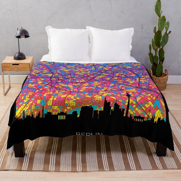 Item preview, Berlin Skyline Map designed and sold by ArtPrints.