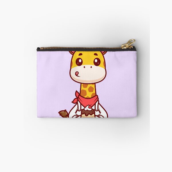 Item preview, Cute Giraffe Chef Cooking Cake Cartoon Vector Icon Illustration designed and sold by hjian8219.