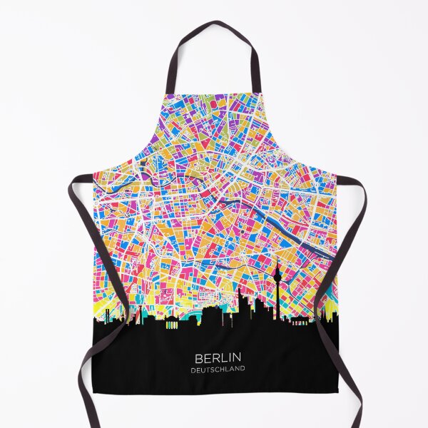 Item preview, Berlin Skyline Map designed and sold by ArtPrints.
