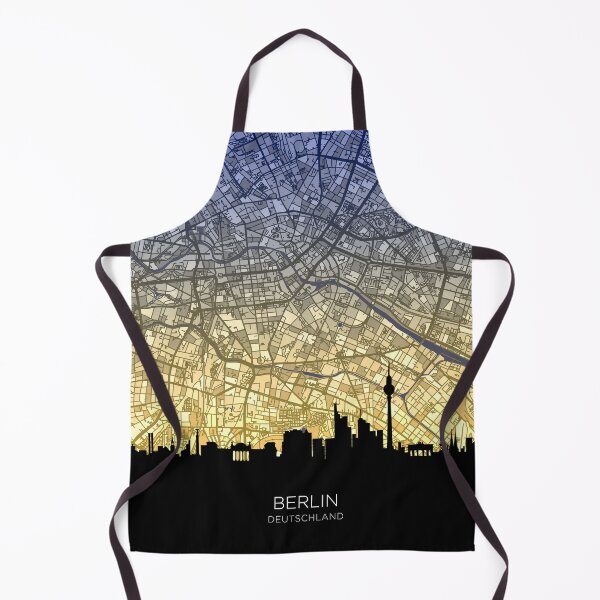 Item preview, Berlin Skyline Map designed and sold by ArtPrints.