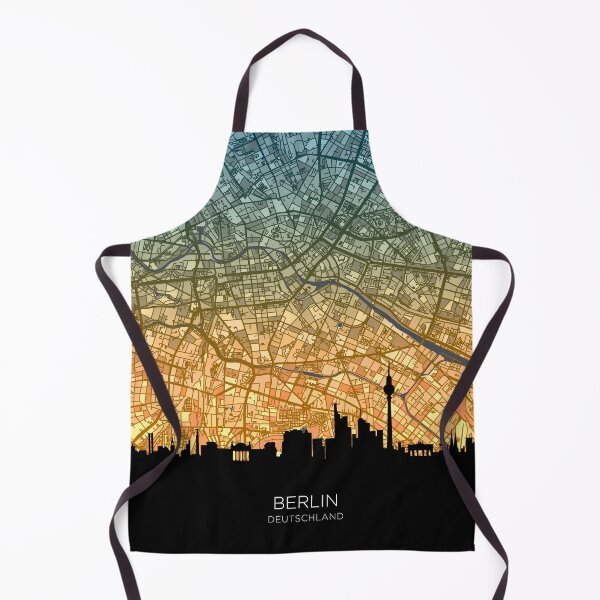 Item preview, Berlin Skyline Map designed and sold by ArtPrints.