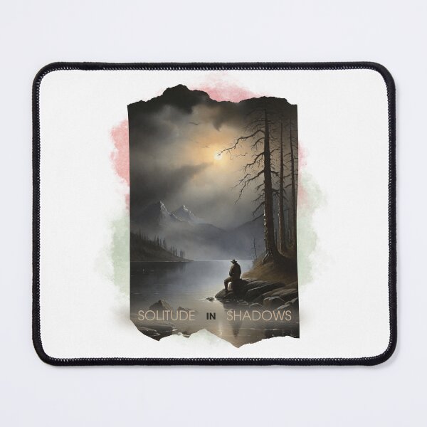 Item preview, Enigmatic Wilderness Watercolor - Solitude-Inspired T-shirt by Bierstadt designed and sold by zax454.