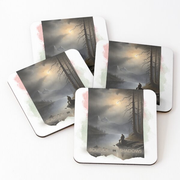 Item preview, Enigmatic Wilderness Watercolor - Solitude-Inspired T-shirt by Bierstadt designed and sold by zax454.