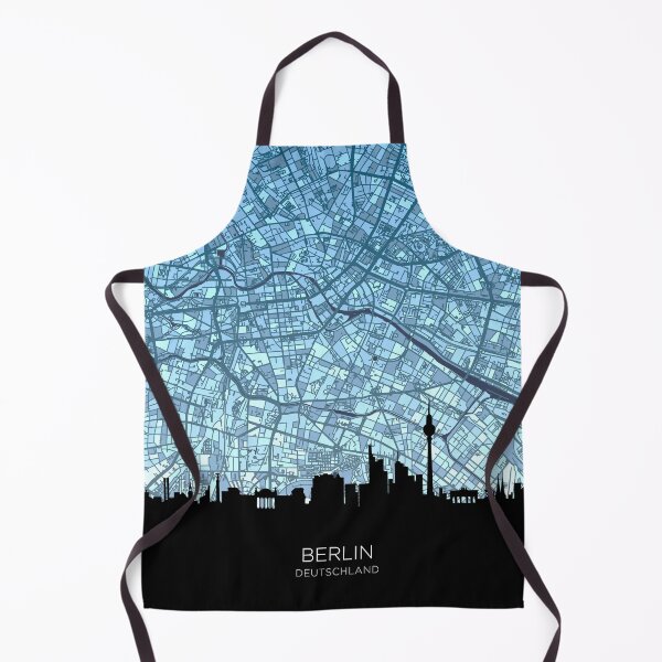 Item preview, Berlin Skyline Map designed and sold by ArtPrints.
