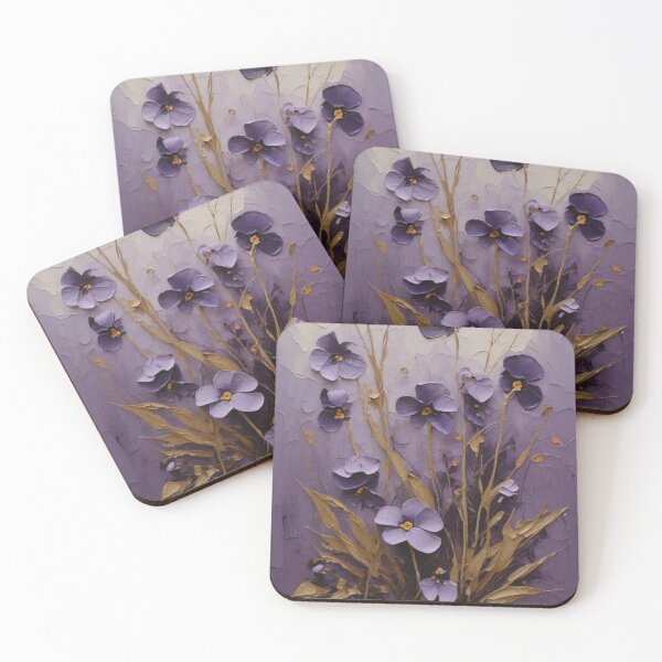 Item preview, Purple Flowers and Weeds designed and sold by kultomatic.