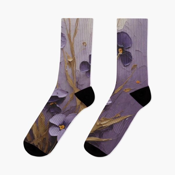 Item preview, Purple Flowers and Weeds designed and sold by kultomatic.