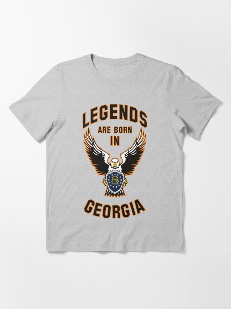 Alternate view of Legends are born in Georgia Essential T-Shirt