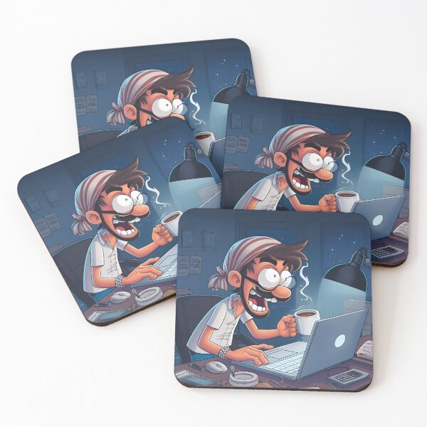 Item preview, Cybersecurity Analyst Addicted to Coffee designed and sold by Tech Caos.