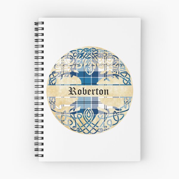 Item preview, Roberton Tree of Life Clan Scottish Surname tartan designed and sold by BagTown Clans.