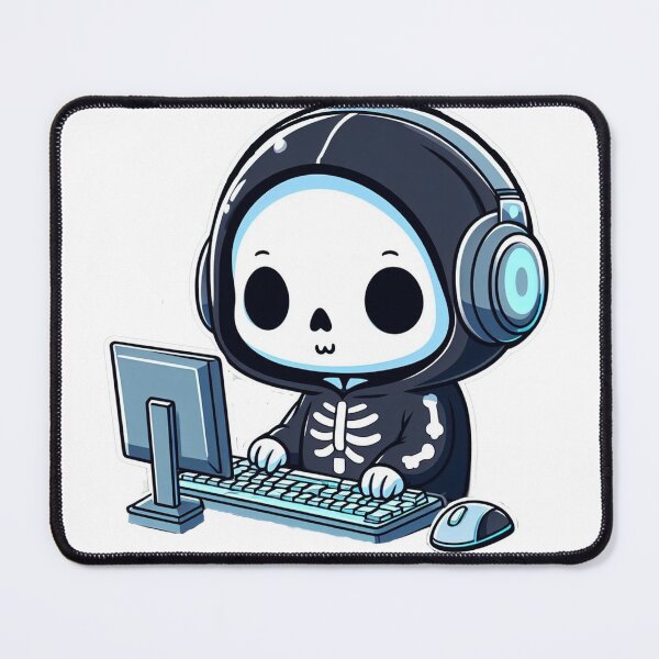 Item preview, Gaming Skeleton designed and sold by Wxjtecki.