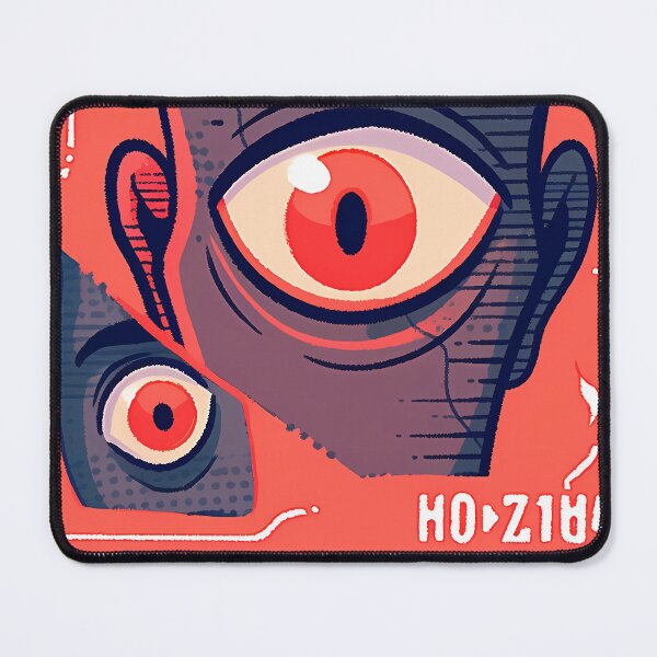 Item preview, Postal stamp ink eyes illustration- Weirdcore designed and sold by octoboobs.