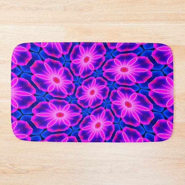 Item preview, Bright Pink Flower Patterns designed and sold by Patternflower.