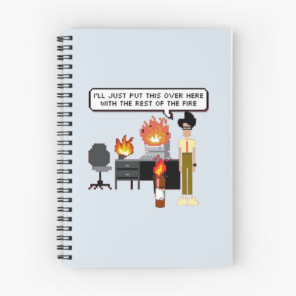 Item preview, I.T. Crowd- Fire 8-Bit designed and sold by MORGANSHOP23.