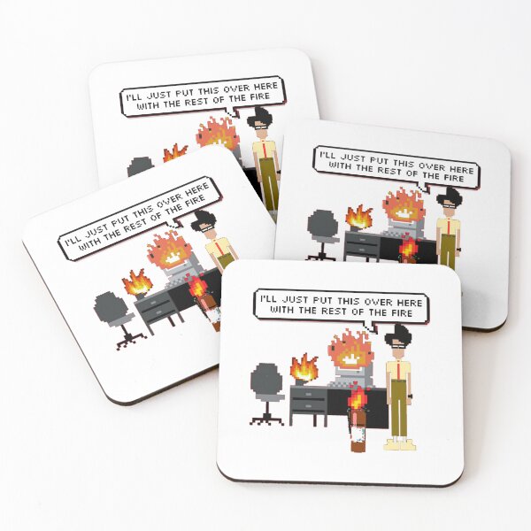 Item preview, I.T. Crowd- Fire 8-Bit designed and sold by MORGANSHOP23.
