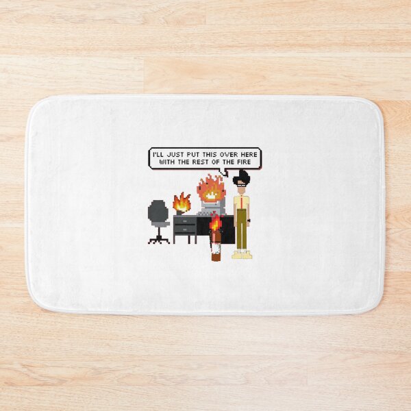 Item preview, I.T. Crowd- Fire 8-Bit designed and sold by MORGANSHOP23.