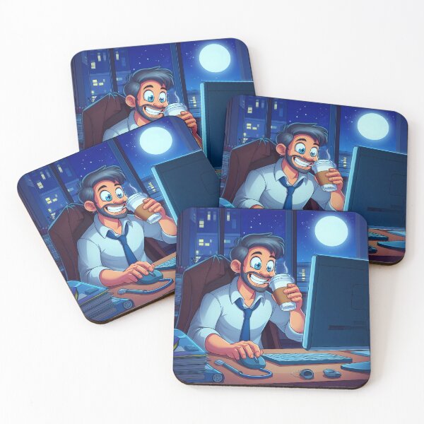 Item preview, Cybersecurity Analyst Addicted to Coffee designed and sold by Tech Caos.