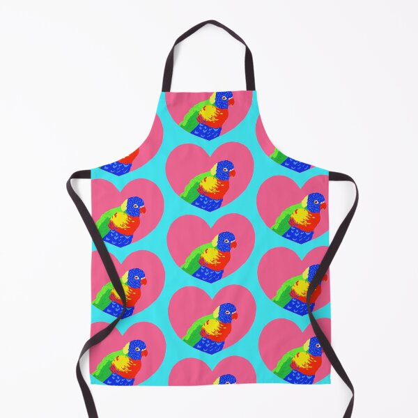 Item preview, Rainbow Lorikeet in Heart designed and sold by TiffinByLK.